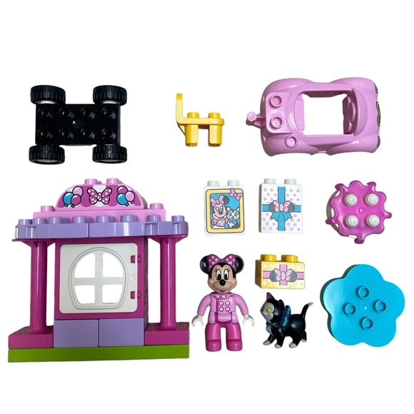 Lego Disney Minnie Mouse Birthday Party Duplo Building Blocks Set - Picture 5 of 7